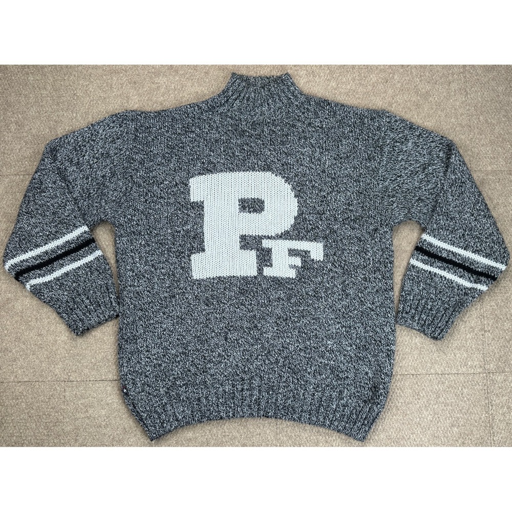 Phat Farm Vintage Men's Large P H Logo High Neck Long Sleeve Sweater Size 3XL